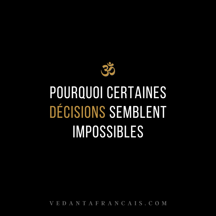 Pourquoi certaines décisions semblent impossibles