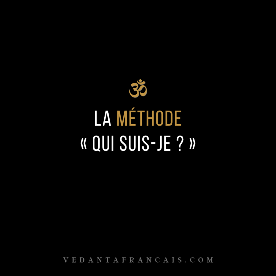 Titre La méthode « Qui suis-je ? » en blanc et doré sur fond noir.